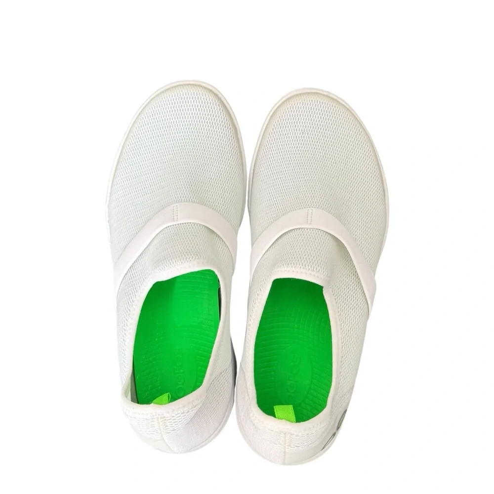OOFOS Oomg Low‎ Mesh White US Women's Size 10